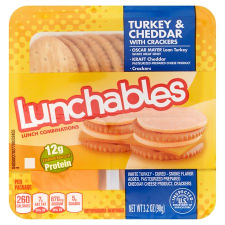 Lunchables Turkey & Cheddar Product Image