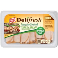 Oscar Mayer Deli Fresh Mesquite Turkey Breast Family Size Food Product Image