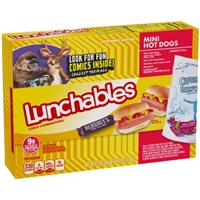 Oscar Mayer Lunchables Mini Hot Dogs Lunch Combinations Food Product Image