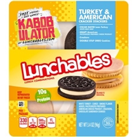 Lunchables Cracker Stackers Turkey & American Product Image