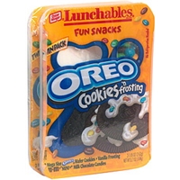 Lunchables Oreo Cookies 'N Frosting Twin Pack Food Product Image