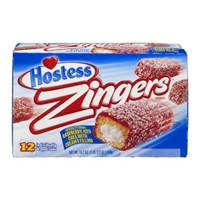 Hostess Zingers Raspberry Iced Cake with Creamy Filling - 12 CT Product Image