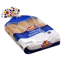 Wonder Dinner Rolls Classic White Food Product Image