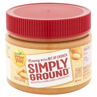 Peter Pan Simply Ground Peanut Butter Allergy And Ingredient Information