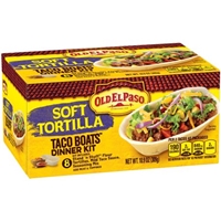 Old El Paso Soft Tortilla Taco Boats Dinner Kit - 8 CT Product Image