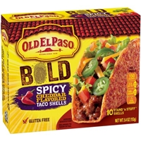 Old El Paso Bold Seasonings Spicy Cheddar Shells Product Image
