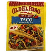 Old El Paso Hot & Spicy Taco Seasoning Mix Product Image