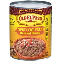 Old El Paso Spicy Fat Free Refried Beans Product Image