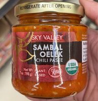 Chili paste Food Product Image