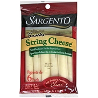 Sargento String Cheese Snacks Mozzarella Food Product Image