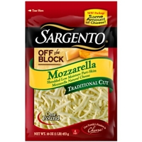 Sargento Off the Block Shredded Mozzarella Product Image