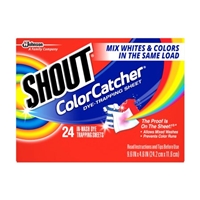 Shout ColorCatcher Dye-Trapping Sheet - 24 CT