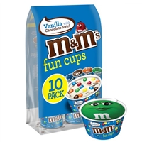 M&M's Chocolate Ice Cream with Chocolate Swirl Fun Cups, 10 ct - Kroger