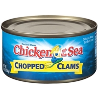 Chicken of the Sea Chopped Clams Food Product Image