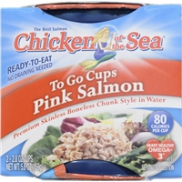 Chicken of the Sea Pink Salmon Cups Food Product Image