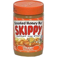 Skippy Creamy Peanut Butter Roasted Honey Nut Creamy Peanut Butter Food Product Image