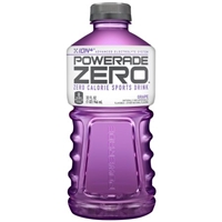 Powerade Zero Zero Calorie Sports Drink Grape Food Product Image