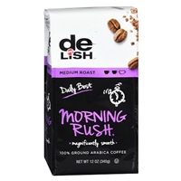 Good & Delish Morning Rush 100% Ground Arabica Coffee Medium Blend Food Product Image