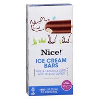 Nice! Ice Cream Bars Vanilla, 8 pk Food Product Image