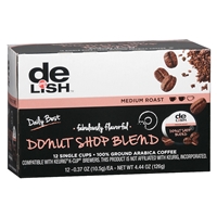 Good & Delish Single Cup Coffee Donut Blend, 12 pk Food Product Image