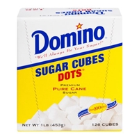 Domino Dots Sugar Cubes Pure Cane - 126 Cubes Food Product Image
