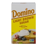 Domino Light Brown Sugar Pure Cane Sugar Food Product Image