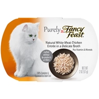 Purely Fancy Feast Natural Natural White Meat Chicken Entree Product Image