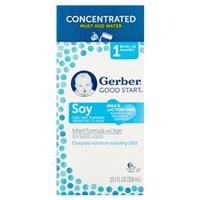 Gerber Good Start Soy Infant Formula With Iron Stage 1 Food Product Image