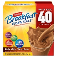 Carnation Breakfast Essentials Carnation Breakfast Essentials, Powder Drink Mix, Milk Chocolate Food Product Image