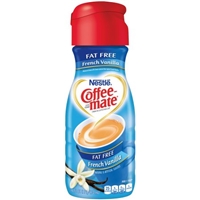 Nestle Coffee-mate Fat Free Coffee Cream French Vanilla Food Product Image