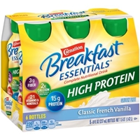Carnation Breakfast High Protein, Classic French Vanilla Food Product Image