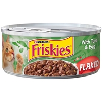 Purina Friskies with Tuna & Egg in Sauce Flaked Cat Food Product Image