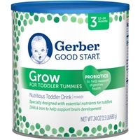 Gerber Good Start Grow Non-GMO Powder Nutritious Toddler Drink Stage 3 Product Image