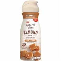 Nestle Coffeemate Natural Bliss Almond Milk Coffee Creamer Caramel Flavor Food Product Image