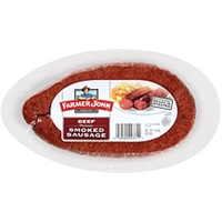 Farmer John Beef Smoked Sausage Food Product Image