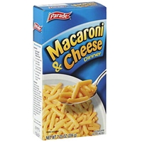 Parade Macaroni & Cheese Dinner Allergy and Ingredient Information