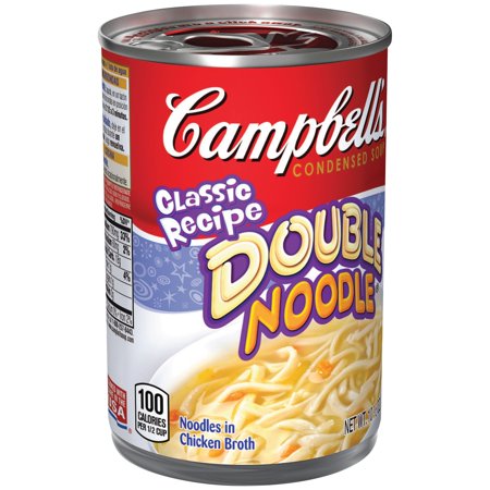 Campbell's Classic Recipe Soup Double Noodle Product Image