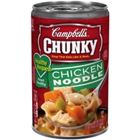 Campbell's Chunky Healthy Request Chicken Noodle Soup Food Product Image