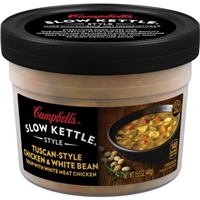 Campbell's Kettle Style Soups Tuscan-Style Chicken & White Bean Food Product Image