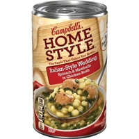 Campbell's Homestyle Italian-Style Wedding Spinach & Meatballs in Chicken Broth Soup 18.4 oz Product Image