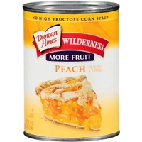Duncan Hines Wilderness Peach Pie Filling & Topping Food Product Image