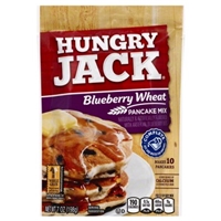 Hungry Jack Pancake Mix Blueberry Wheat Food Product Image
