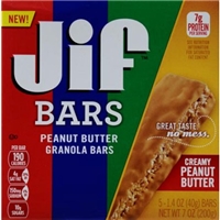 Jif Bars Peanut Butter Granola Bars Creamy - 5 CT Product Image