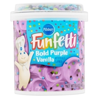 Pillsbury Funfetti Frosting Bold Purple Vanilla Product Image