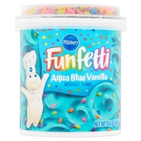Pillsbury Funfetti Frosting Aqua Blue Vanilla Product Image