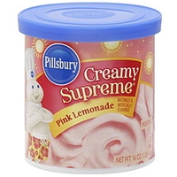 Pillsbury Creamy Supreme Pink Lemonade Flavor Frosting Product Image