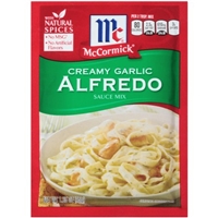 Mccormick Creamy Garlic Alfredo Sauce Mix Food Product Image