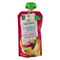Beech-Nut Stage 2 Fruities On-The-Go Peach, Apple & Banana Puree Product Image