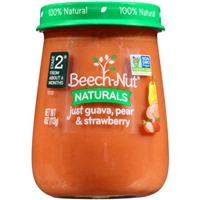 Beech-Nut Naturals Stage 2 Just Guava, Pear & Strawberry Product Image