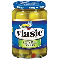 Vlasic Zesty Dill Spears Food Product Image